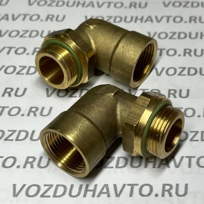 Угольник М22 х М22 вн ТИСКОН (РОССИЯ) аналог Camozzi D2022