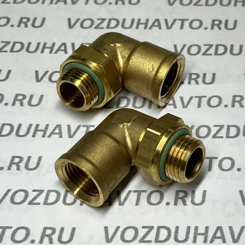 Угольник М16 х М16вн ТИСКОН (РОССИЯ) аналог Camozzi D2022