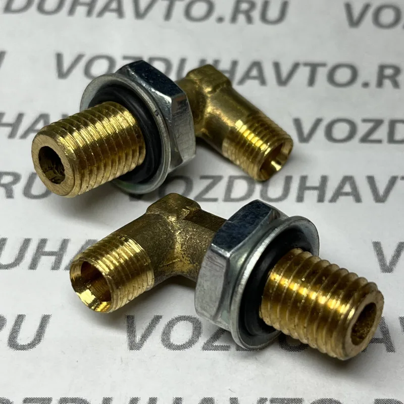 Угольник М10 х М12 в сборе (горного тормоза)
