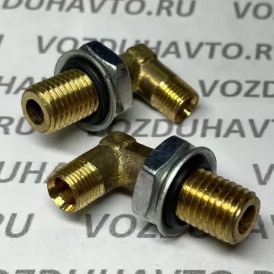 Угольник М10 х М12 в сборе (горного тормоза)