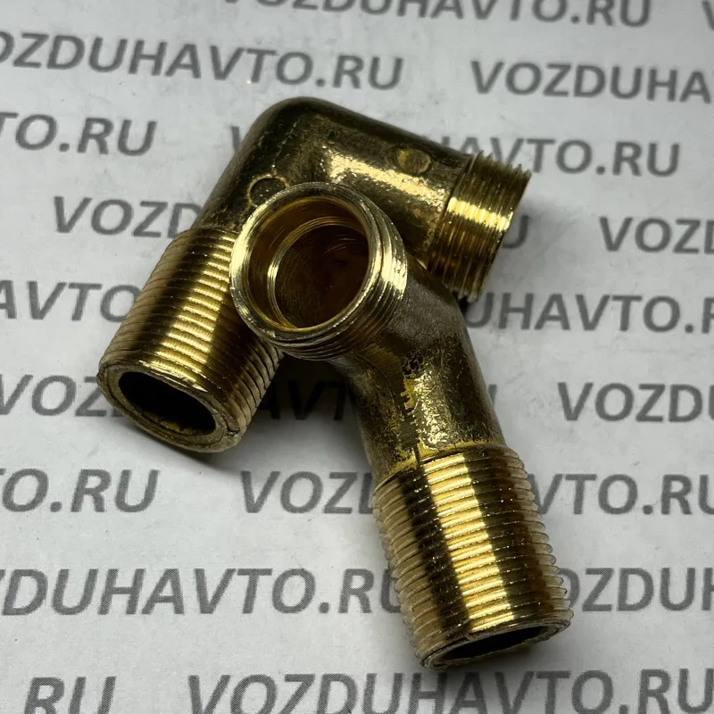 Угольник М22 х М22 (861020) (53205-3511020) голый