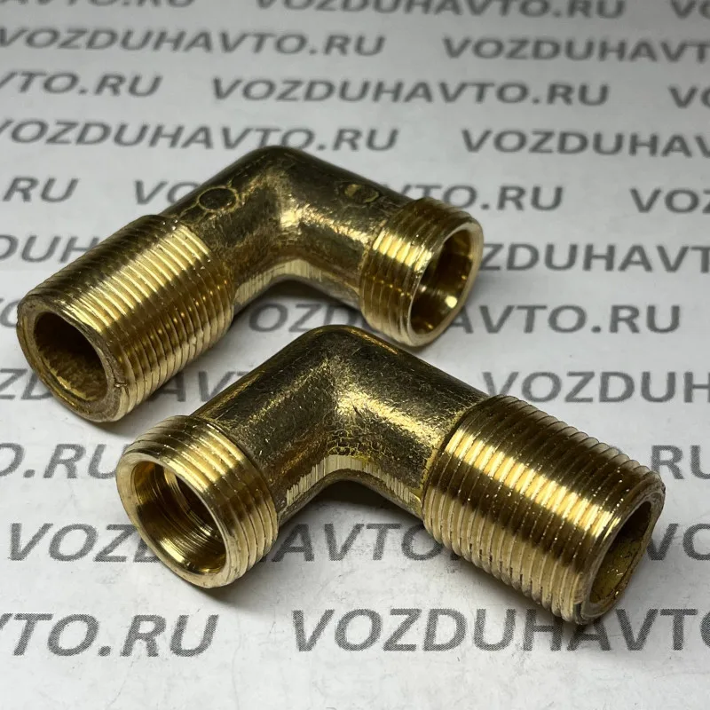 Угольник М22 х М22 (861020) (53205-3511020) голый