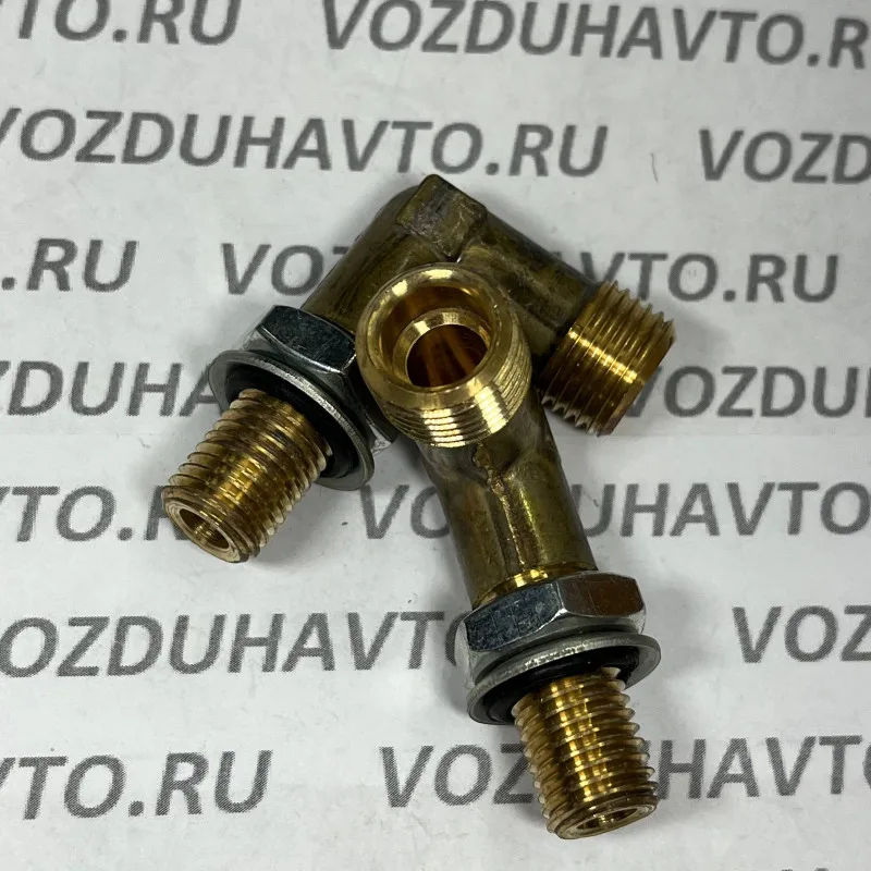 Угольник М12 х М16 в сборе