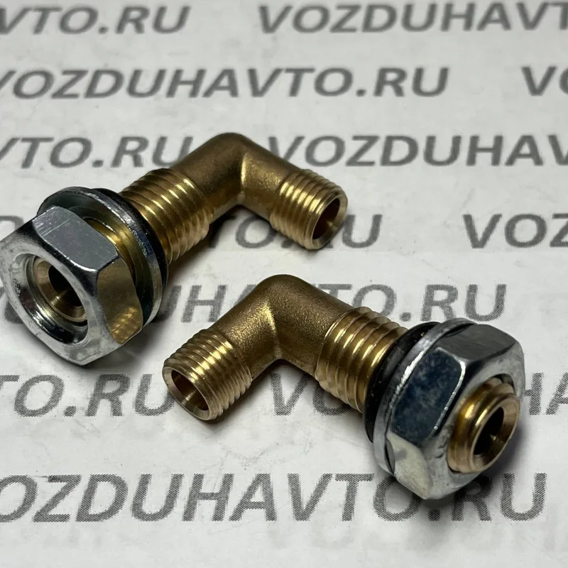 Угольник М10 х М12 (861328) (горного тормоза) (КИТАЙ)