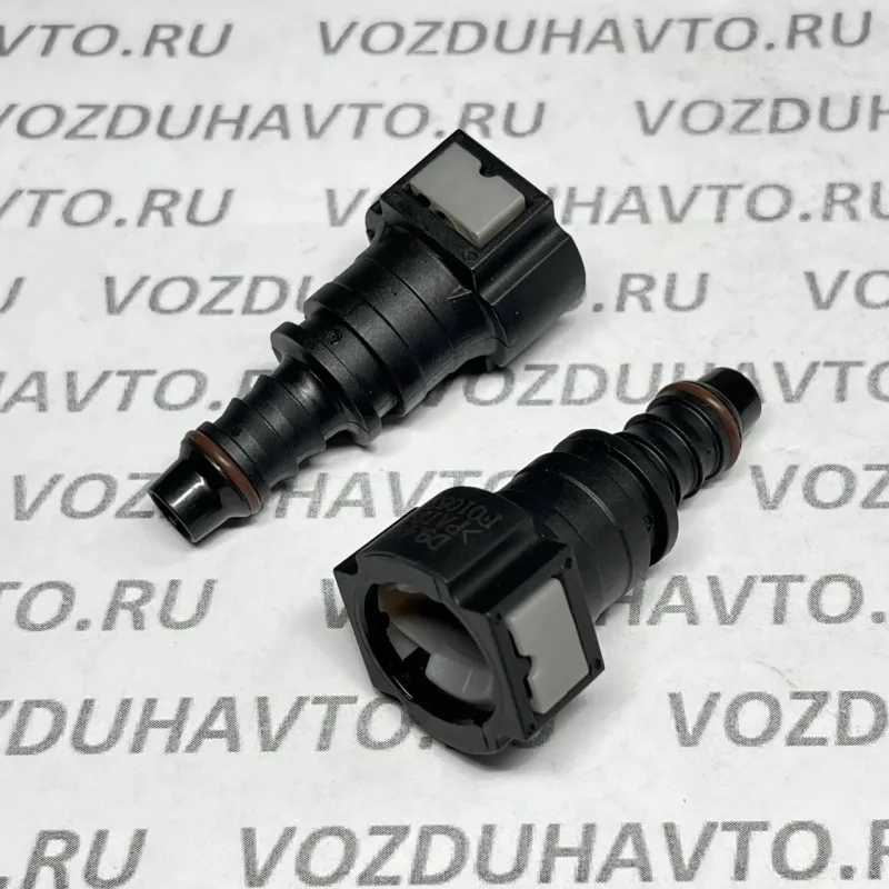 Штуцер топливный D9.49 под трубку 10мм прямой