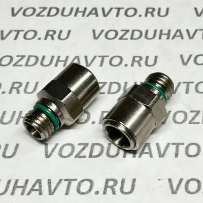 Фитинг прямой 10,3-М12 Camozzi F9512 топливный