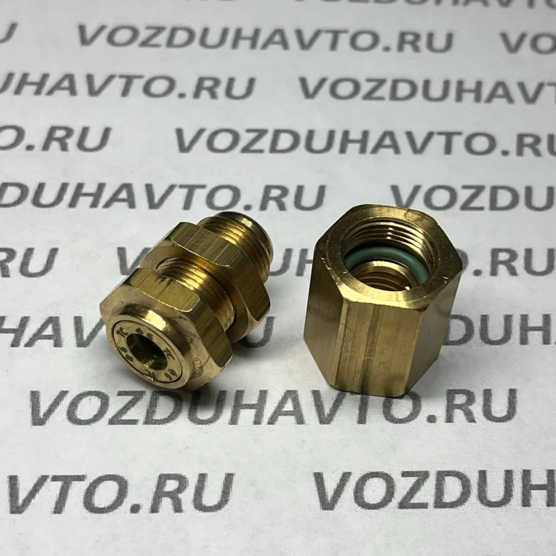 Фитинг прямой 06-М14-М14 вн. ТИСКОН (РОССИЯ) (аналог Camozzi D6463/R6463)