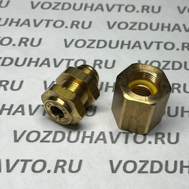 Фитинг прямой 06-М14-М16 вн. ТИСКОН (РОССИЯ) (аналог Camozzi D6463/R6463)