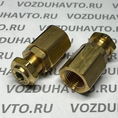 Фитинг прямой 06-М14-М16 вн. ТИСКОН (РОССИЯ) (аналог Camozzi D6463/R6463)