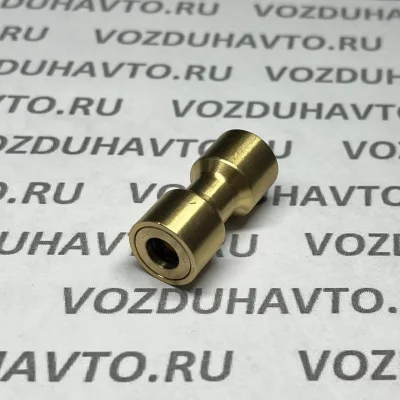 Фитинг прямой 06-06 (соеденитель) ТИСКОН (РОССИЯ) (аналог Camozzi 9580)