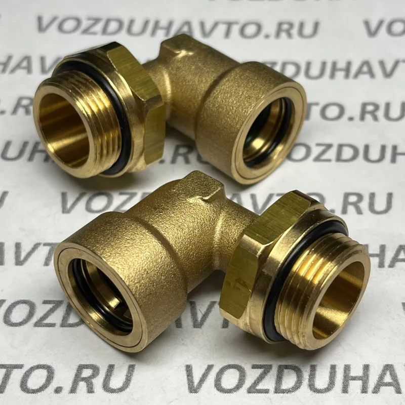 Фитинг угловой 16-М22 ТИСКОН (РОССИЯ) (аналог Camozzi 9502)