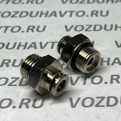 Фитинг прямой 06-1/4 Camozzi R6512
