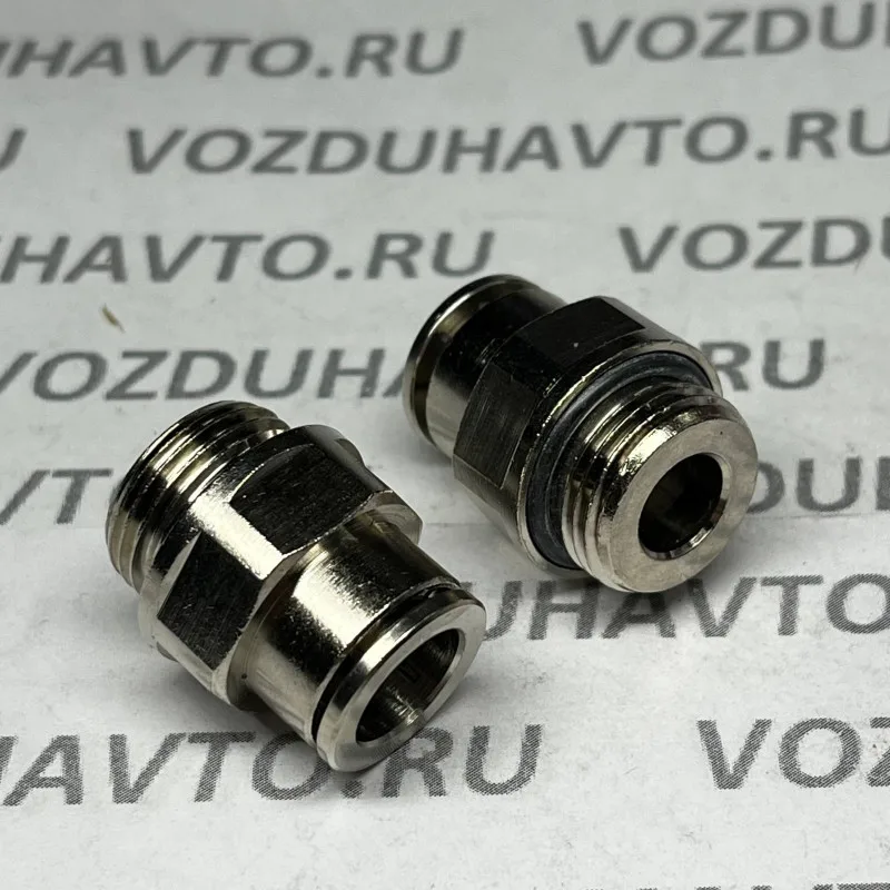 Фитинг прямой 10-3/8 Camozzi 6512