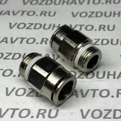 Фитинг прямой 12-3/8 (М16) Camozzi S6510
