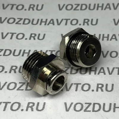 Фитинг прямой 10-1/2 Camozzi R6512