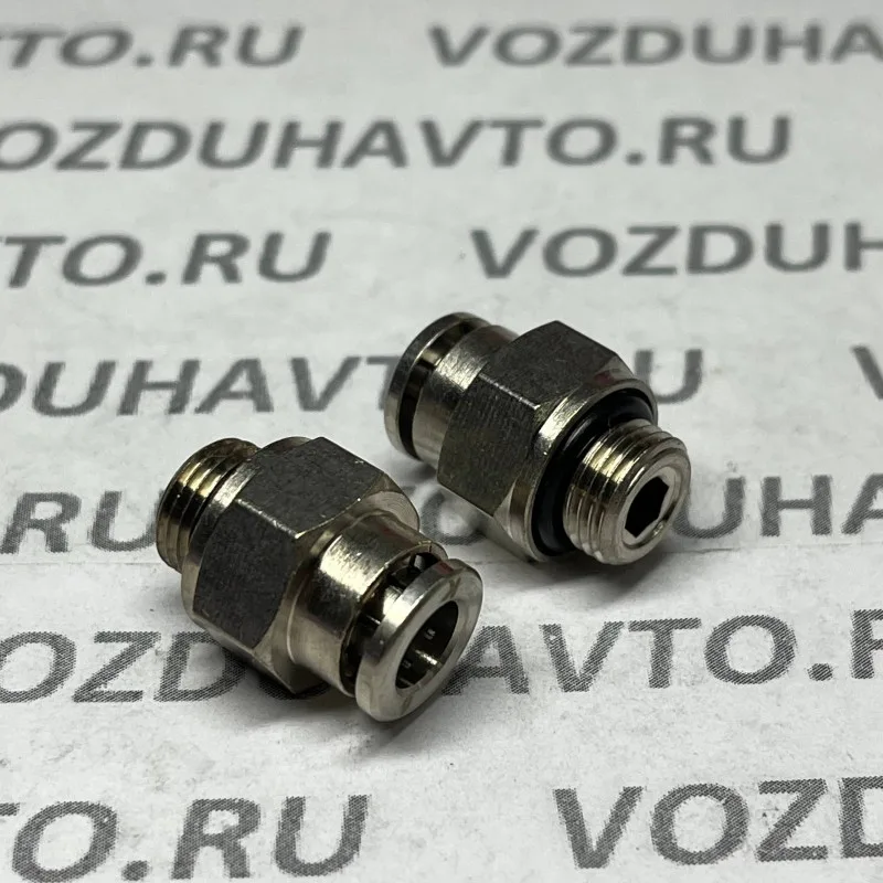 Фитинг прямой 06-1/8 Camozzi R6512