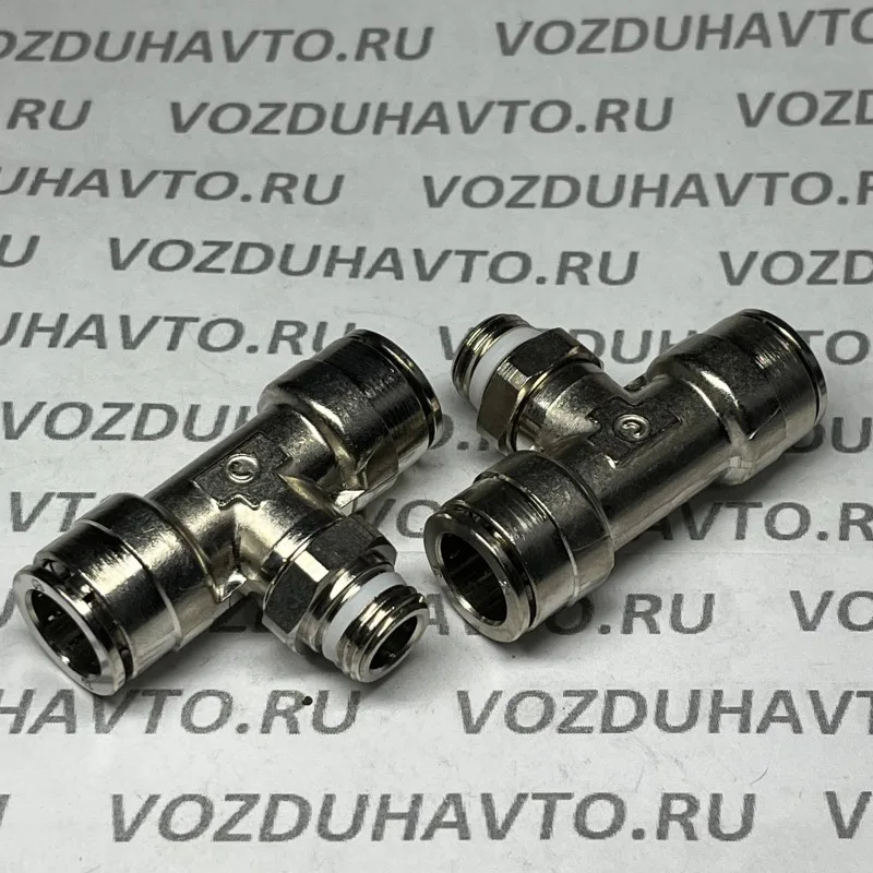 Фитинг тройник 12 - 1/4 - 12 поворотный Camozzi S6430