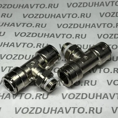 Фитинг тройник 12 - 1/4 - 12 поворотный Camozzi S6430