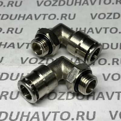 Фитинг угловой 10-1/4 поворотный Camozzi R6522 цанговый (НОВАЯ СЕРИЯ)