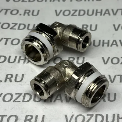 Фитинг угловой 08-1/2 поворотный Camozzi S6520