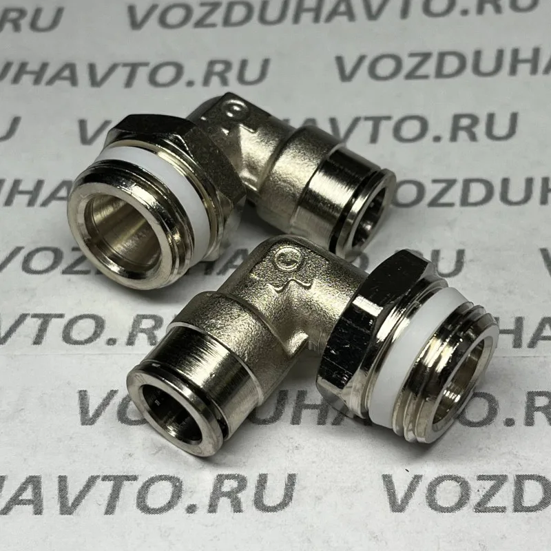 Фитинг угловой 10-1/2 поворотный Camozzi S6520