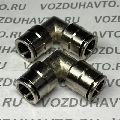 Фитинг угловой 12-12 Camozzi R6550 12 никель (НОВАЯ СЕРИЯ)