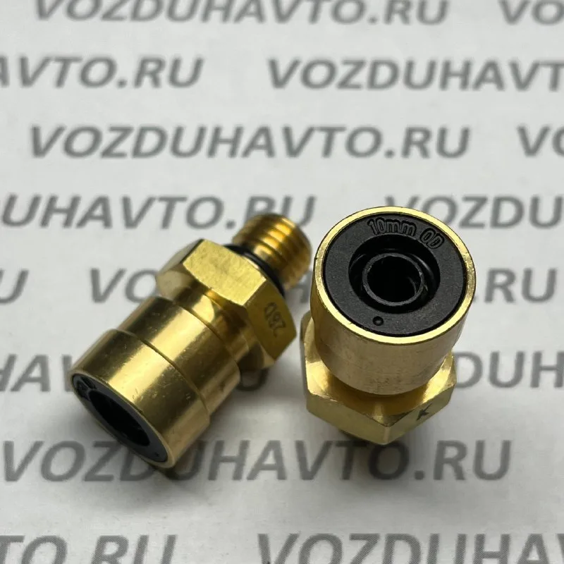 Фитинг прямой 10-М12 Camozzi C9512 (НОВАЯ СЕРИЯ)