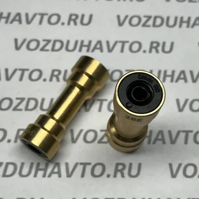 Фитинг прямой 08-08 (соеденитель) Camozzi C9580 (НОВАЯ СЕРИЯ)