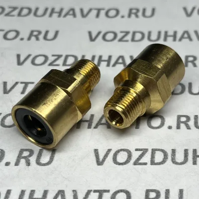Фитинг прямой 08-1/8 (конус) Camozzi 9510