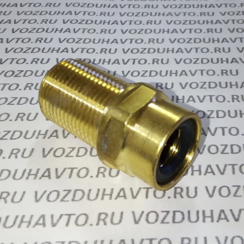 Фитинг прямой 12-М20 (длинная резьба) Camozzi 9590