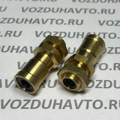 Фитинг прямой 06-М12*1 под трубку Ø6 Camozzi 9590