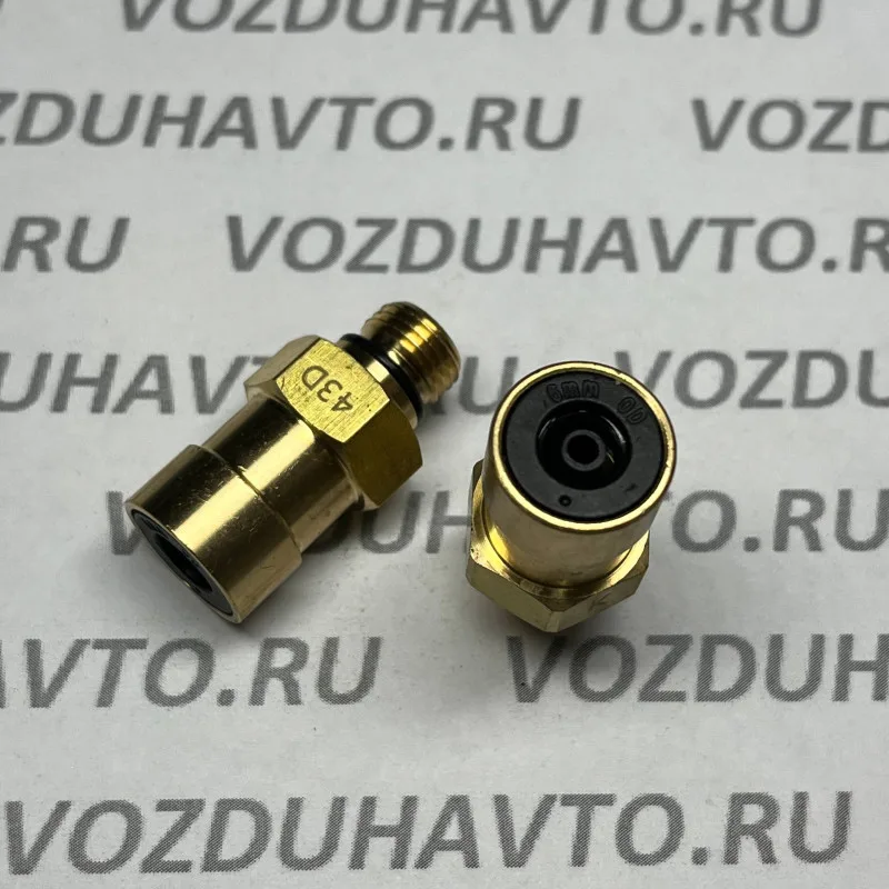 Фитинг прямой 06-М10*1 Camozzi C9512 (НОВАЯ СЕРИЯ)