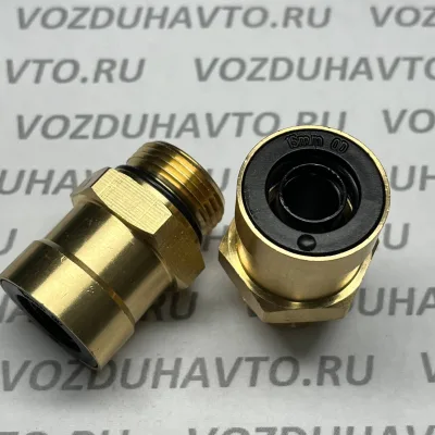 Фитинг прямой 15-М22 Camozzi C9512 (НОВАЯ СЕРИЯ)