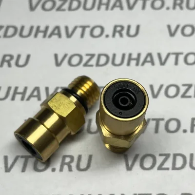 Фитинг прямой 06-М12 Camozzi C9512 (НОВАЯ СЕРИЯ)