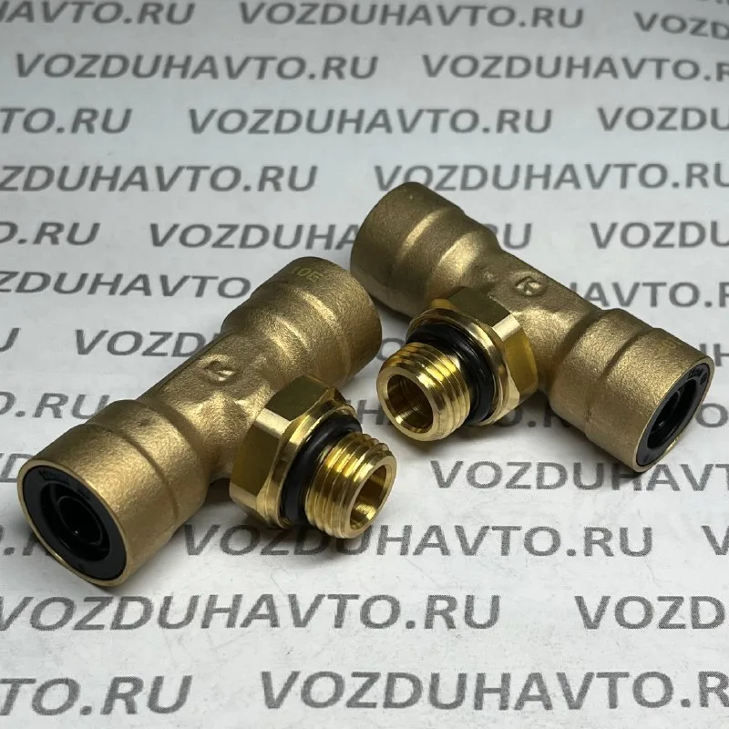 Фитинг тройник 12 -М16 - 12 Camozzi C9412 (НОВАЯ СЕРИЯ)