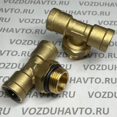 Фитинг тройник 12 -М22 -12 Camozzi 9412
