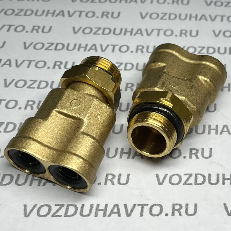 Фитинг тройник 12 -М22 -12 Y-образный Camozzi 9450