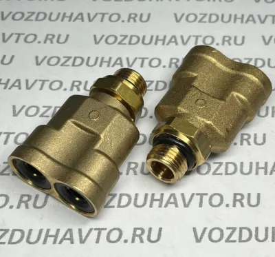 Фитинг тройник 12 -М16 - 12 Y-образный Camozzi 9450