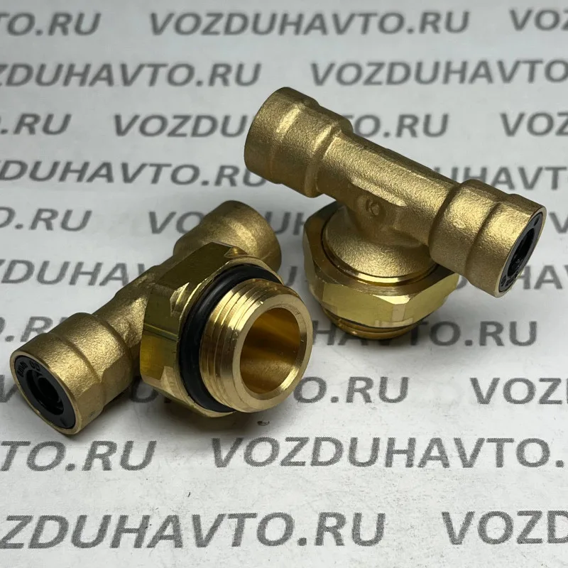 Фитинг тройник 08-М22-08 Camozzi C9412 (НОВАЯ СЕРИЯ)