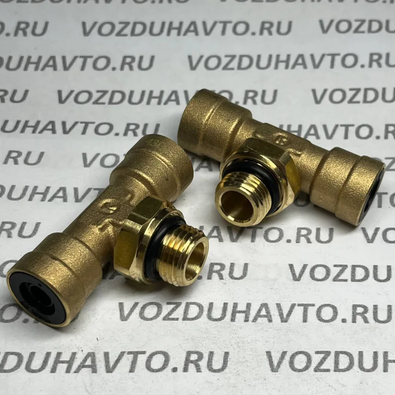 Фитинг тройник 10-М16-10 Camozzi C9412 (НОВАЯ СЕРИЯ)