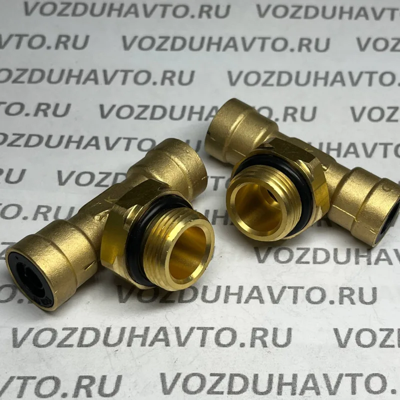 Фитинг тройник 12 -М22 -12 Camozzi C9412 (НОВАЯ СЕРИЯ)