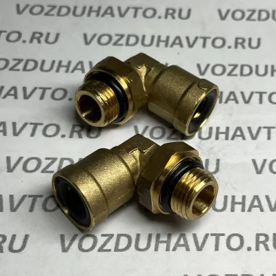 Фитинг угловой 12-М16 Camozzi 9502/D6502
