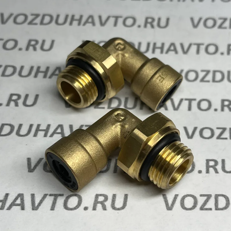 Фитинг угловой 08-М16 Camozzi C9502 (НОВАЯ СЕРИЯ)