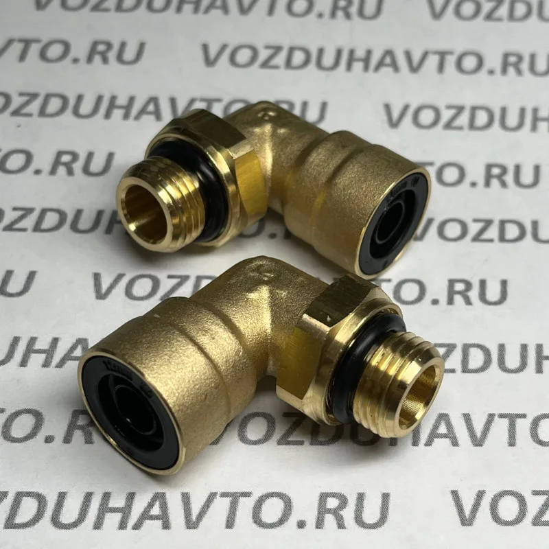 Фитинг угловой 12-М16 Camozzi C9502 (НОВАЯ СЕРИЯ)