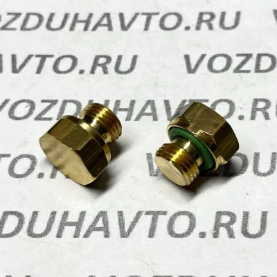 Заглушка M10 ТИСКОН (РОССИЯ) (аналог Camozzi D2612) под ключ