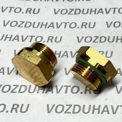 Заглушка M22 ТИСКОН (РОССИЯ) (аналог Camozzi D2612) под ключ