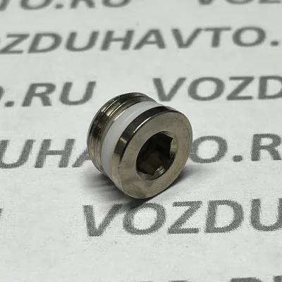 Заглушка 1/4 Camozzi S2610 (под шестигранник)