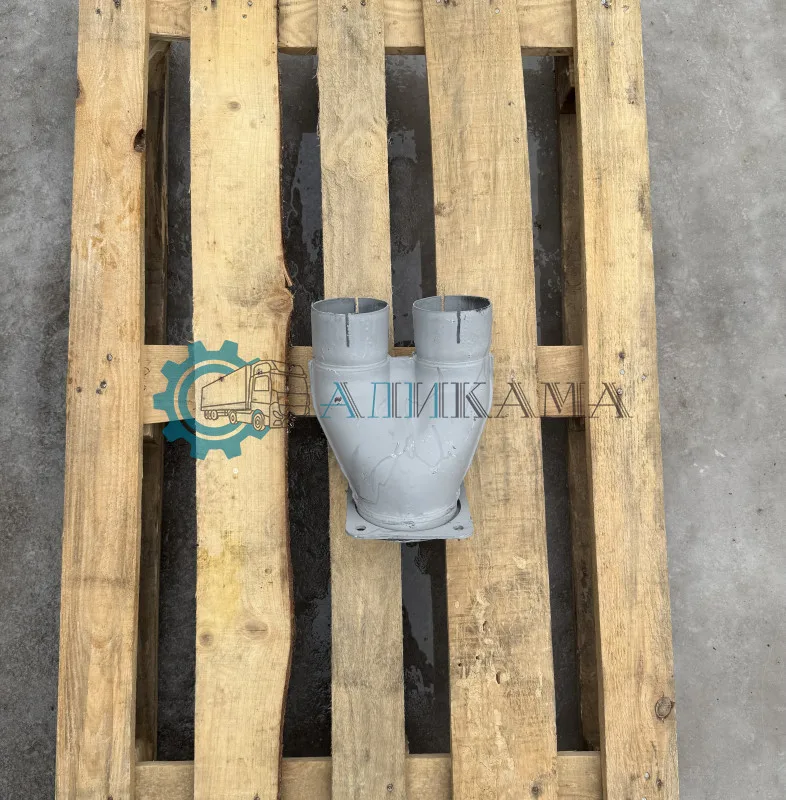 Тройник глушителя (загнутый)