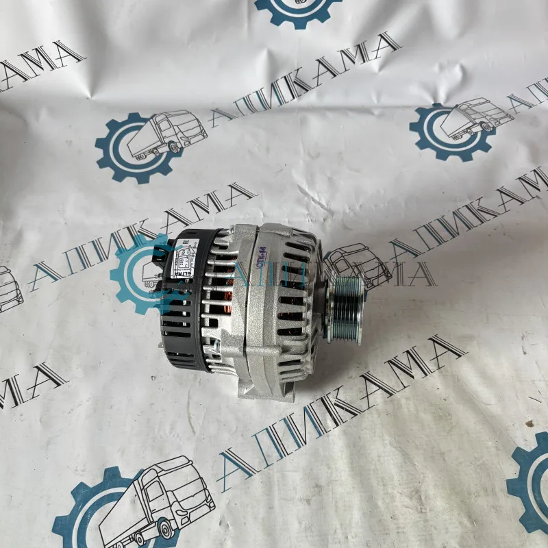 Генератор (90А, 28V, 6РК поликлин) Камаз Евро-2 (ан.7762-3701-02/-12) АТЭ-1/ ПРАМО