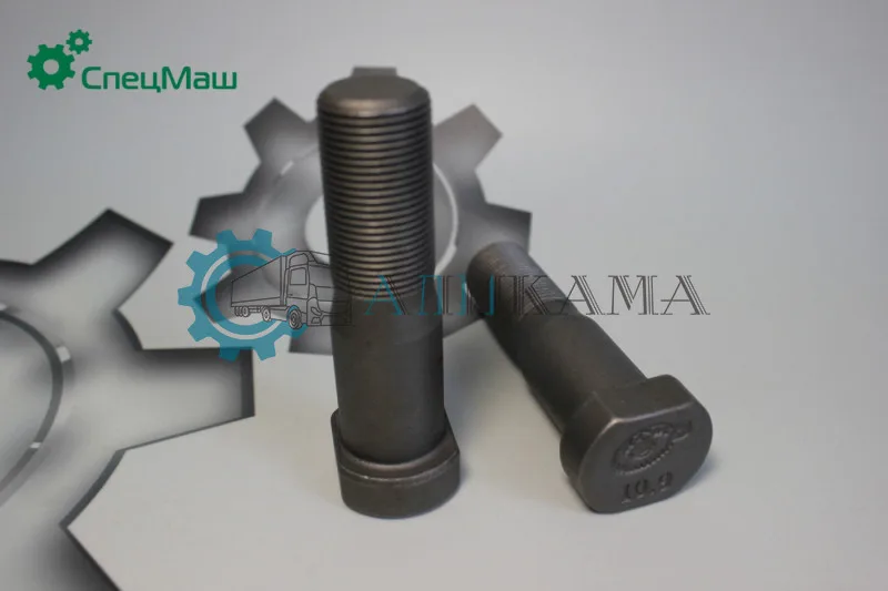 Болт ступицы (Еврошпилька М22х1,5 L-82 мм) МАЗ, ТЕФЛОН (упак. 10 шт)